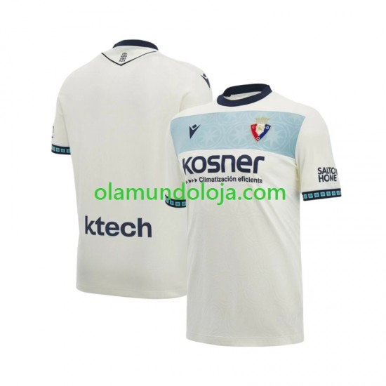 Camisola CA Osasuna Homem Equipamento Segundo 2026-2027 Manga Curta